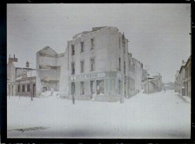 Image représentant France, Reims, Maisons détruites Boulevard Jamin