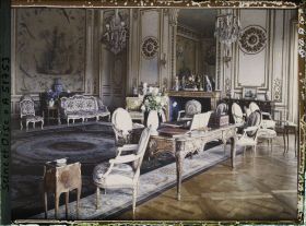 Image représentant Le grand salon du château de Voisins
