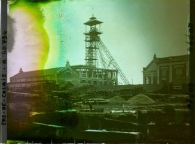 Image représentant France, Lens, Mine du Grand Condé, puits N° 2 bis autre aspect