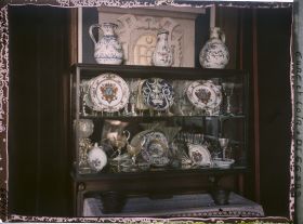 Image représentant Une vitrine de la salle des gardes du château