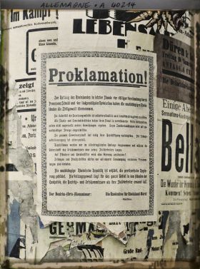 Image représentant Prusse, Düren, Affiche de proclamation