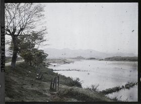 Image représentant Paysage de la rivière Hozu en aval du village d'Arashiyama