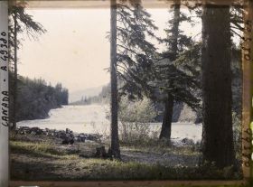 Image représentant Canada, Banff, Vue vers la Chute de la Bow