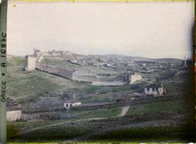 Image représentant Grèce, Salonique, Vue d'ensemble de la Citadelle