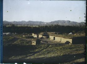 Image représentant Coucher de soleil sur le village