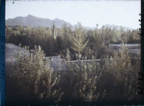Image représentant Vue vers les montagnes de Djolfa au soleil couchant