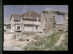 Image représentant France, Vigneulles (Woëvre), Ruines et nouvelles Maisons