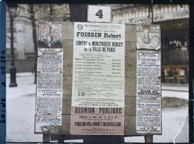 Image représentant Affiche pour les élections municipales, Robert Foissin