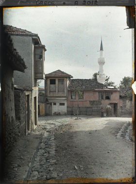 Image représentant Minaret à double galerie, quartier de la citadelle