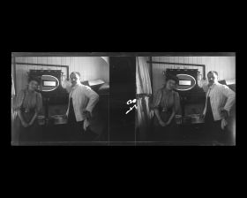 Image représentant Membres du personnel d'équipage dans la cabine de seconde classe occupée par Albert Dutertre