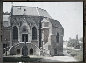 Image représentant Château de Moreuil, la chapelle, vue extérieure