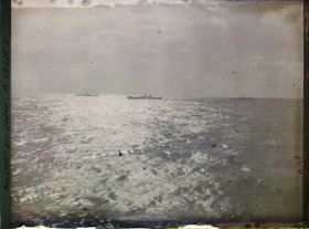 Image représentant Les paquebots au large de Marseille