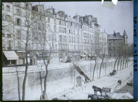 Image représentant Le quai des Orfèvres depuis le Pont-Neuf
