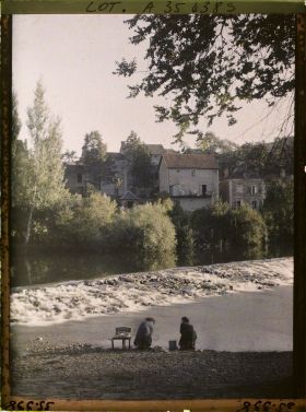 Image représentant France, Figeac, Paysage sur le Celé