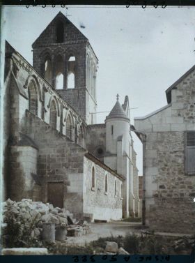 Image représentant France, Bourg et Comin, Eglise partie Sud, refaite