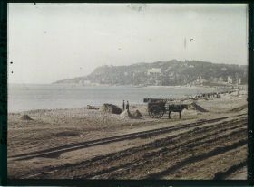 Image représentant Le Cap de la Hève et Sainte-Adresse vus du boulevard Maritime