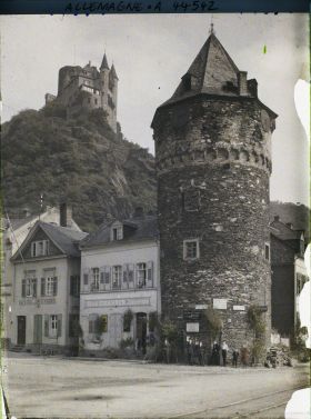 Image représentant Allemagne, St Goarhausen, Vieille Tour et le Katz