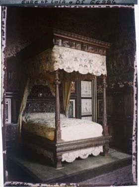 Image représentant La chambre d'honneur du château ou chambre de Diane de Poitiers