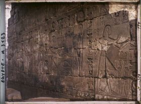 Image représentant Mur du temple de Khonsou