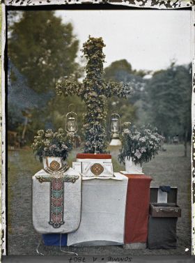 Image représentant Messe du 15 août [autel en plein air]