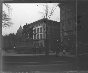 Image représentant La statue de William Tecumseh Sherman sur Grand Army Plaza