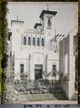 Image représentant L'exposition des arts décoratifs, Pavillon de l'Espagne