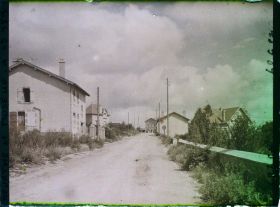 Image représentant France, Nomény, Reconstruction route de Metz autre aspect
