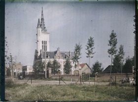 Image représentant France, Neuville-St-Vaast, Vue vers l'Eglise