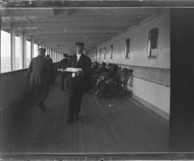 Image représentant L'animation dans la coursive des 1eres classes