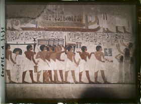 Image représentant Cortège funéraire dans la tombe de Ramose
