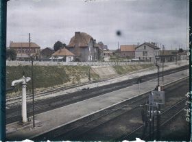Image représentant France, Achiet, Une vue vers la Gare