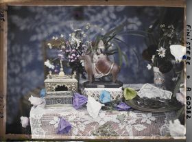 Image représentant Le reposoir de saint Théleau sur le parcours de la Grande Troménie