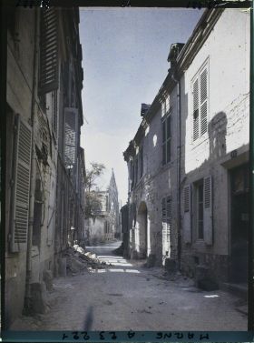 Image représentant France, Reims, Rue de l'Echauverie