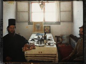 Image représentant Mont Athos, Intérieur du Moine Ermite