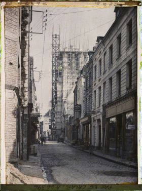 Image représentant France, Arras, Eglise St Nicolas en reconstruction