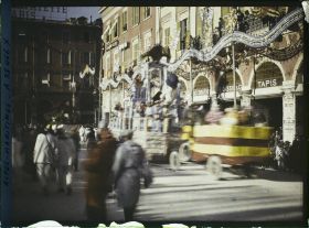 Image représentant Le carnaval, thème le pêcheur Niçois berné