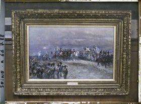 Image représentant L'hôtel des Invalides, Le Soir d'Iéna par Édouard Detaille