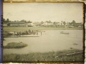 Image représentant Vue sur la lagune, en direction de la mission catholique (?)