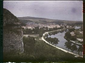 Image représentant France, St Mihiel, Panorama vers le Camp du fort des Romains
