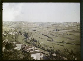 Image représentant Panorama sur les cultures depuis la ville de Cordes-sur-Ciel