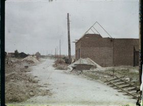 Image représentant France, Thélus, Reconstruction dans le Village