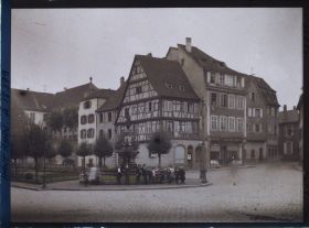 Image représentant France, Colmar, Schawarzenberg Platz (La fontaine Rosselmann)