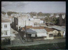 Image représentant France, Verdun, Les magasins provisoires de la rue Marzel