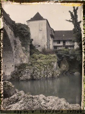 Image représentant France, Orthez, Bords du Gave près du Vieux Pont