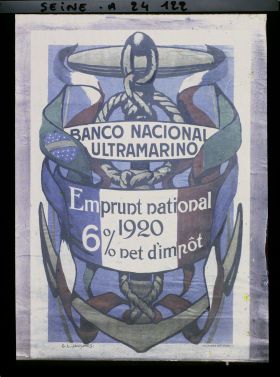 Image représentant Affiche pour l'emprunt national de 1920, Banco Nacional Ultramarino
