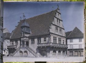 Image représentant France, Molsheim, L'ancien Hôtel de Ville (Renaissance) Place du marché