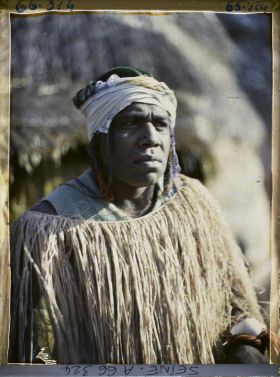Image représentant L'Exposition Coloniale Internationale de 1931, un homme kanak