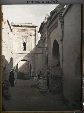 Image représentant Une porte monumentale dans Fès el Bali