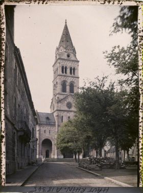 Image représentant France, Munster, Le Temple Protestant