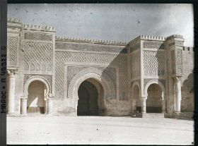 Image représentant La porte bab Mansour